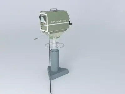 Old Television Camera Studio TV Camera Please Rate Free 3D model