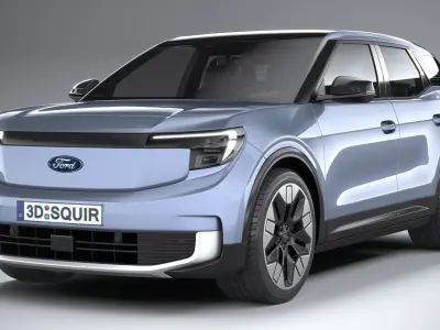 Ford Explorer 2024 3D model