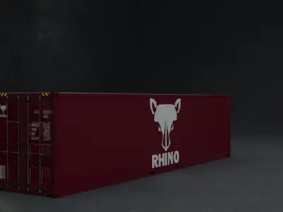 Container 40HC NO WAR 3D model