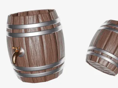 BARREL  3D model get