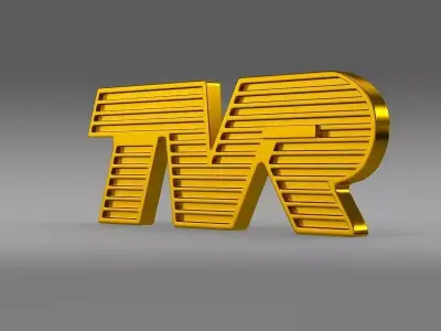 Tvr Logo 3D model