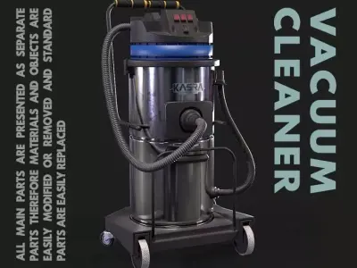 Vaccum Cleaner 3D model