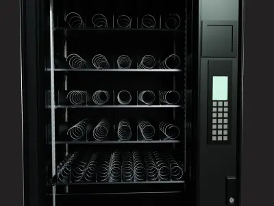 Vending machine 3D model get