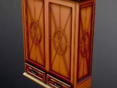 cabinet 3D model 2