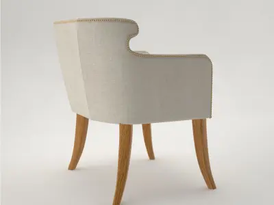 Armchair Tuktu Ironies Free 3D model