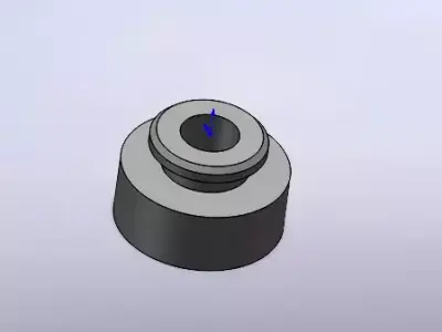 Automatic Compressor Rubber Foot Mounting Equipment 3D model