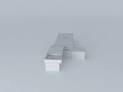 Tire Shop Viktorville Free 3D model