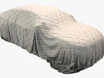 Car Cover Sedan &amp;amp; SUV Bundle 3D model