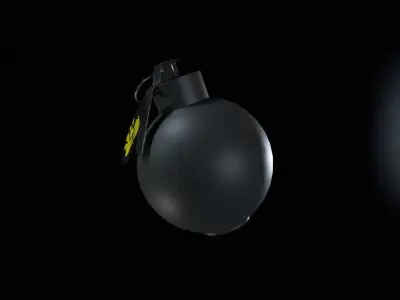 The Finals Hand Grenade Low-poly 3D model