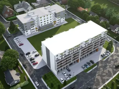 commercial building  Office building 001 3D model
