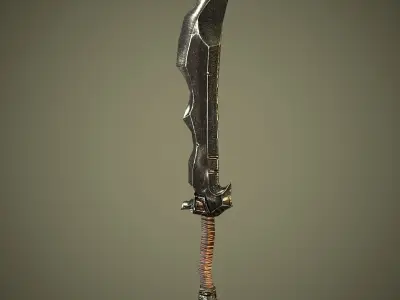 Sword Free low-poly 3D model shop
