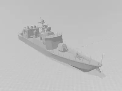 JMSDF-Hayabusa-class patrol boat 3D print model