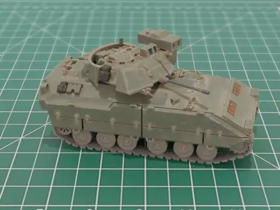 M2A2 Bradley 3D Print Model 3D print model