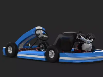 Racing Kart 3D model
