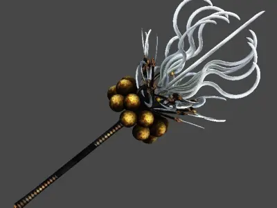 sennaribyoutan katana Low-poly 3D model