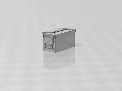 Custom 112 Military Ammo Cans Diorama Props for GI JOE 3D print model purchase