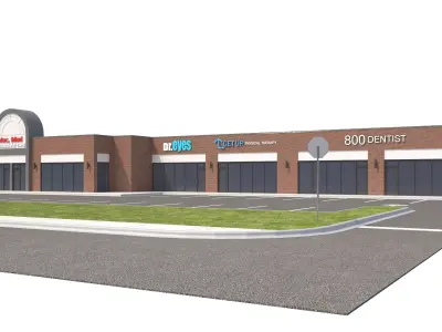 Retail-169 Retail Store 3D model