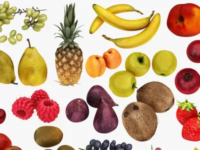  Mega Fruit and Vegatable Collection 50 in 1 