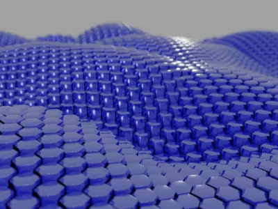 Wallpaper - Maker Low-poly 3D model
