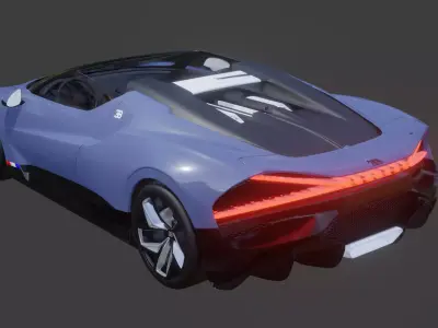 Bugatti Mistral 3D model