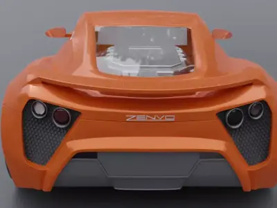Zenvo ST 1 3D model