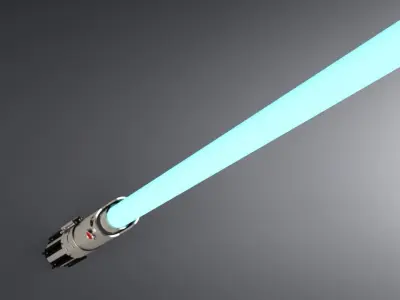 Anakin Skywalker Replica Lightsaber Hilt - 3D Printable to Scale 3D print model