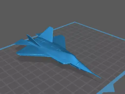 Turkish fighter kaan 3d model 3D print model