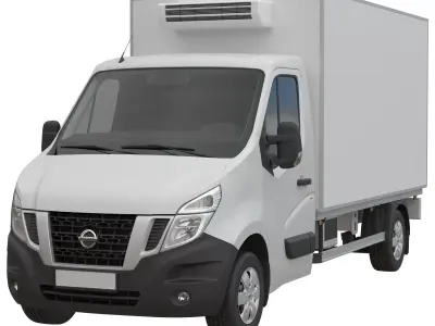 Nissan NV400 BoxTruck  3D model