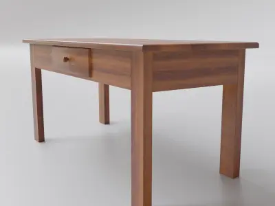 Simple Classic Table Free 3D model