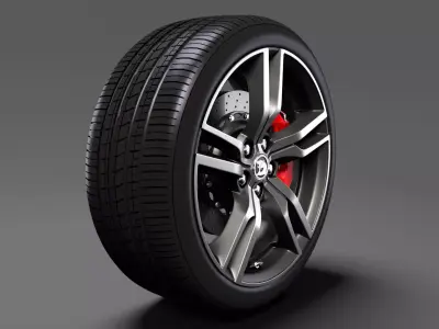 HSV Clubsport R8 Tourer Gen F2 wheel 2017 3D model