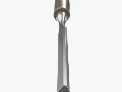 Chisel woodworking tool 3D model