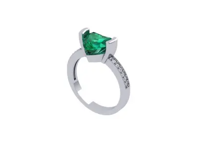 Heart engagement Ring 3D print model purchase