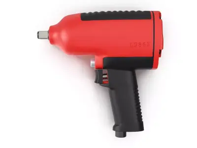 Drive Heavy Duty Impact Wrench MG725 Low-poly 3D model