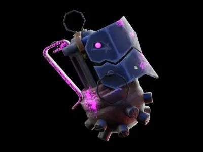 Jinx Grenade Low-poly 3D model purchase