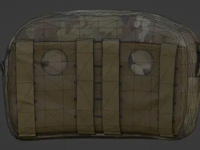 Spiritus Systems CCS pouch Low-poly 3D model