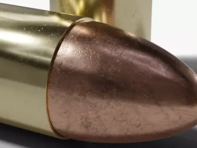 Ammunition 9 mm Luger  3D model