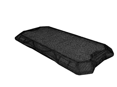Rugged SciFi Smartphone Model 3D model