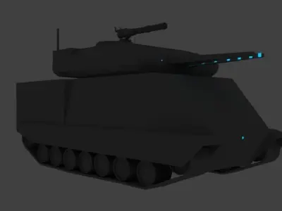 Infantry fighting vehicle 3D model from CGTrader