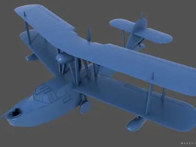 Walrus - Personal license - 1-72 scale 3D print model