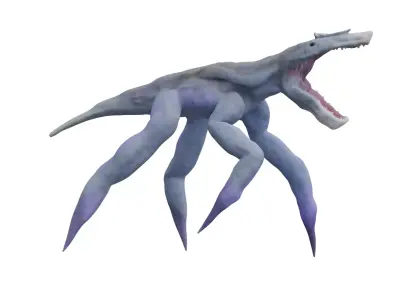 Roblox Kaiju Universe Creepypasta RIG Free 3D model