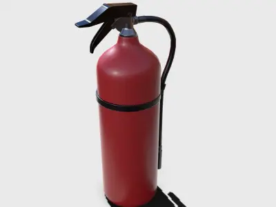 Fire extinguisher PBR Low-poly 3D model buy