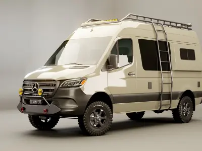 Camper Collection 3D model