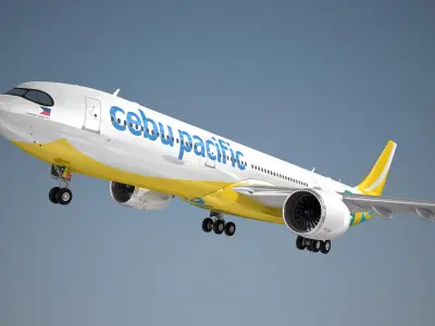 Airbus A330neo Cebu Pacific 3D model