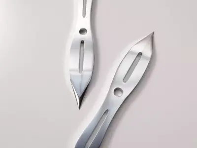 Throwing Knife 3D model purchase