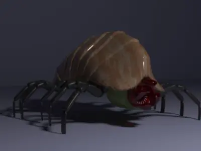 Scarab scar 3D model