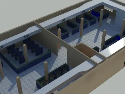 HVAC Ducting Design 01 3D model