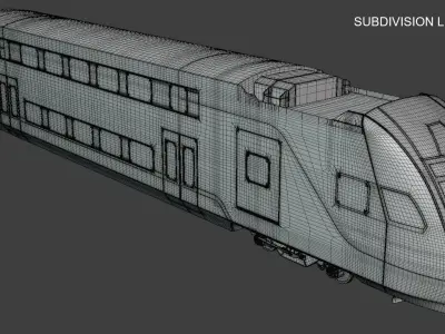 Trains USA and Canada 3D Model Pack