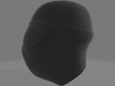 Soldier Combat Helmet Free 3D model