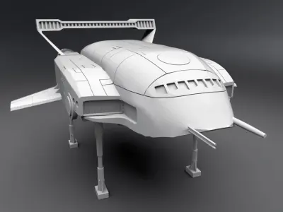 Thunderbird2 2015 scale model 3D print model