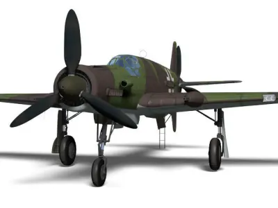 Dornier Do335 B-2 3D model